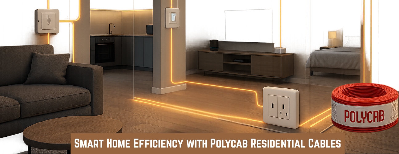 Smart Home Efficiency with Polycab Residential Cables