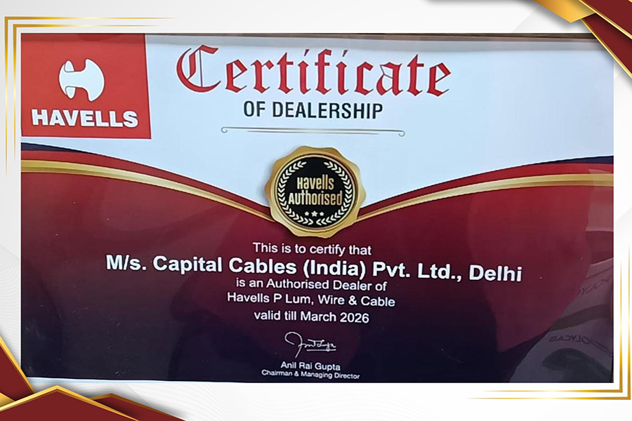 Havells Wires Cables Dealers Distributors Delhi NCR India Capital Cables