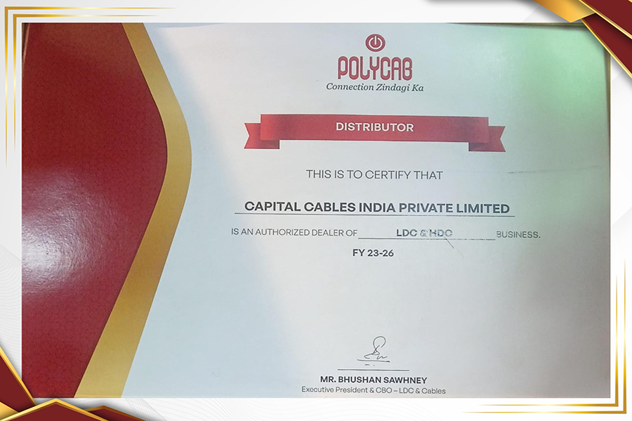 Polycab Wires Cables Dealers Distributors Delhi NCR India Capital Cables