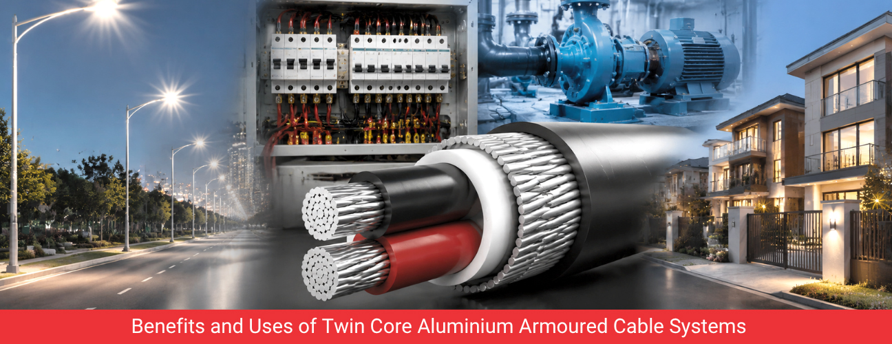 Benefits and Uses of Twin Core Aluminium Armoured Cable Systems